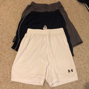 Set of Three Under Armour Shorts